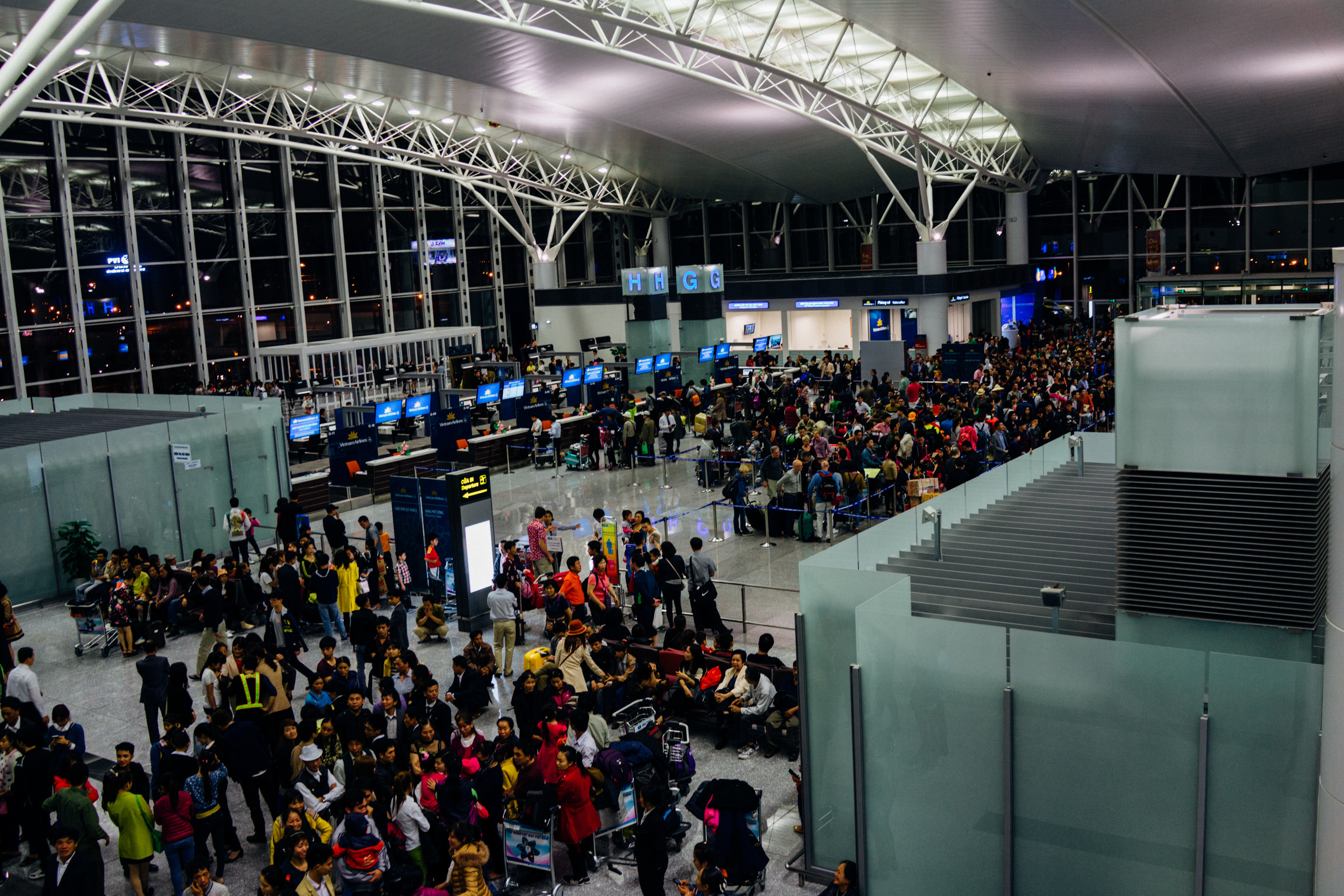 ハノイ ノイバイ空港は混雑必至の面倒な空港