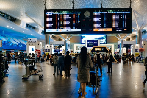 KLIA2のターミナルは新しくてきれい