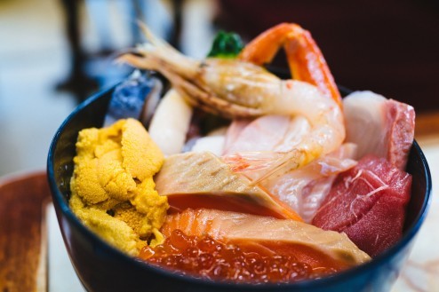 おまかせ海鮮丼！