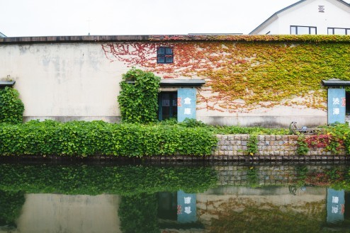 小樽運河と散歩