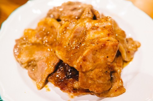 ホエー豚のソテーをつくった。信じられないくらい美味い。