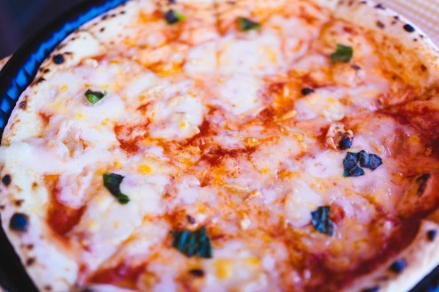 ピザは抜群の美味しさだった