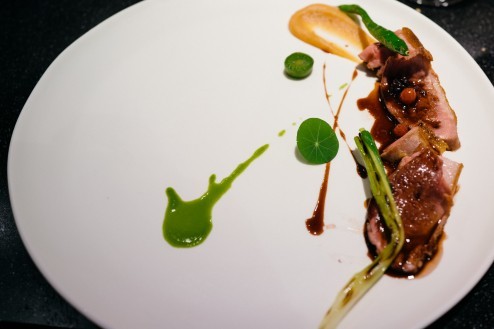 紀州鴨 リンゴ ベリー