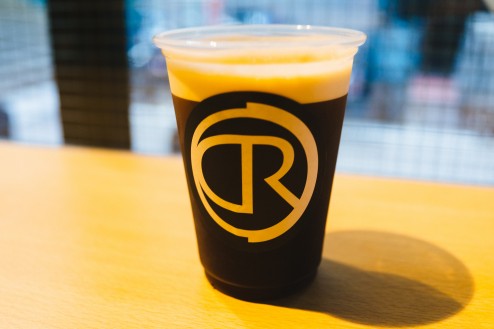 Nitro cold brew coffee