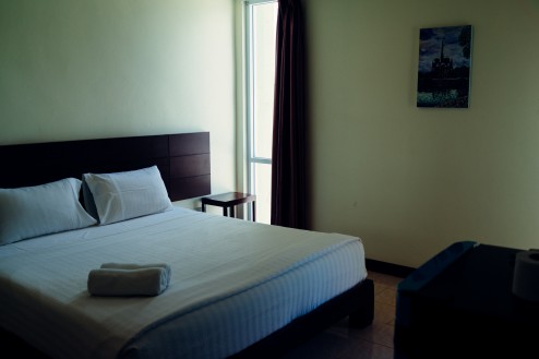 特徴のない部屋