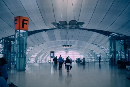 成田からバンコクへのフライト