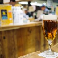 ラストは長野駅隣のMIDORIにある立ち飲みバーでビール