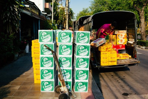 バンコクの下町