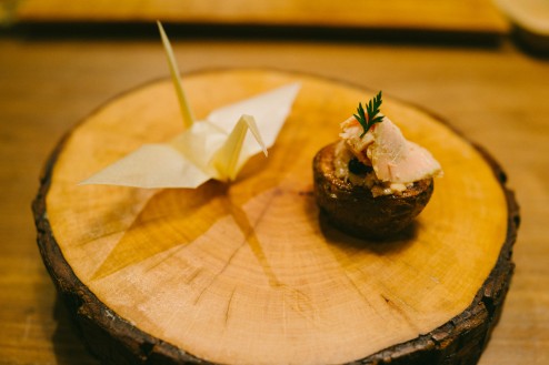 セロリアック 折り鶴 フォアグラ