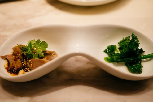 前菜、菜の花のおひたしみたいなのが絶品だった