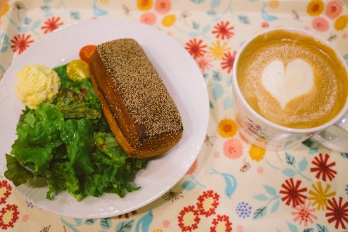 朝食のサラダセット