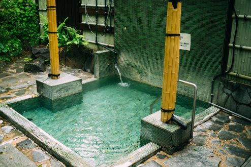 露天風呂も気持ちがいい