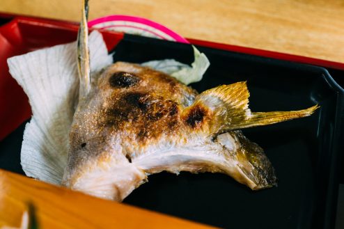 カマ焼きは別途大きいのにしてもらった