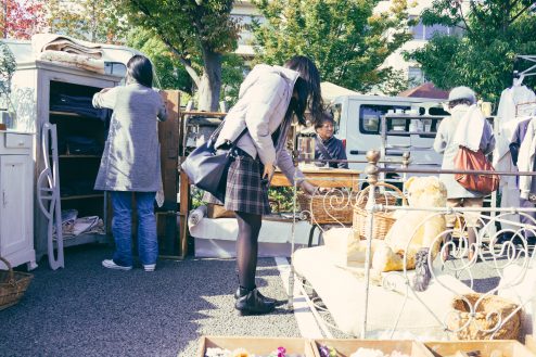 ひさびさに代官山 蚤の市の秋開催をみてきた -