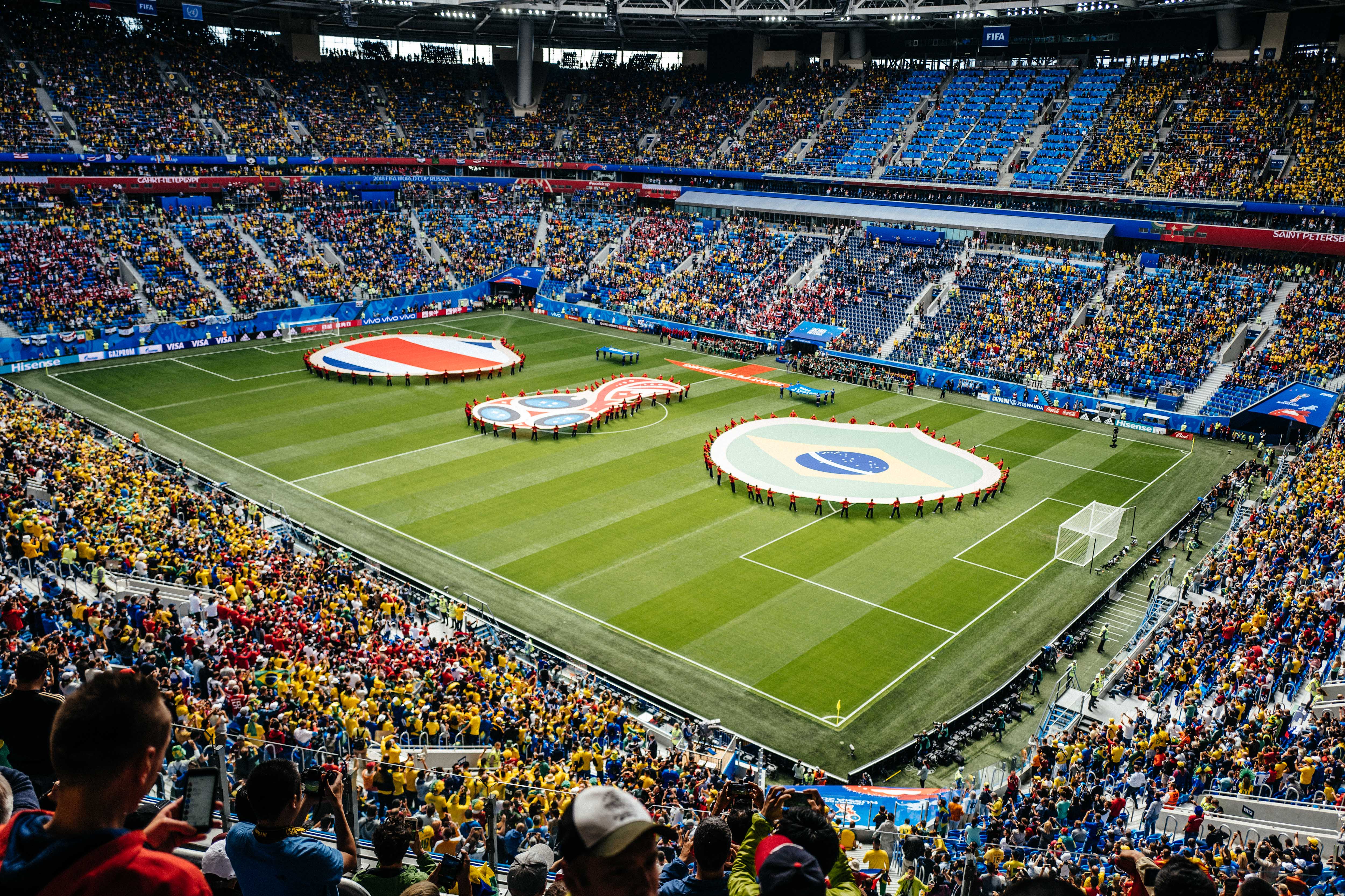 ロシアワールドカップ「ブラジルvsコスタリカ」の試合をみてきた。